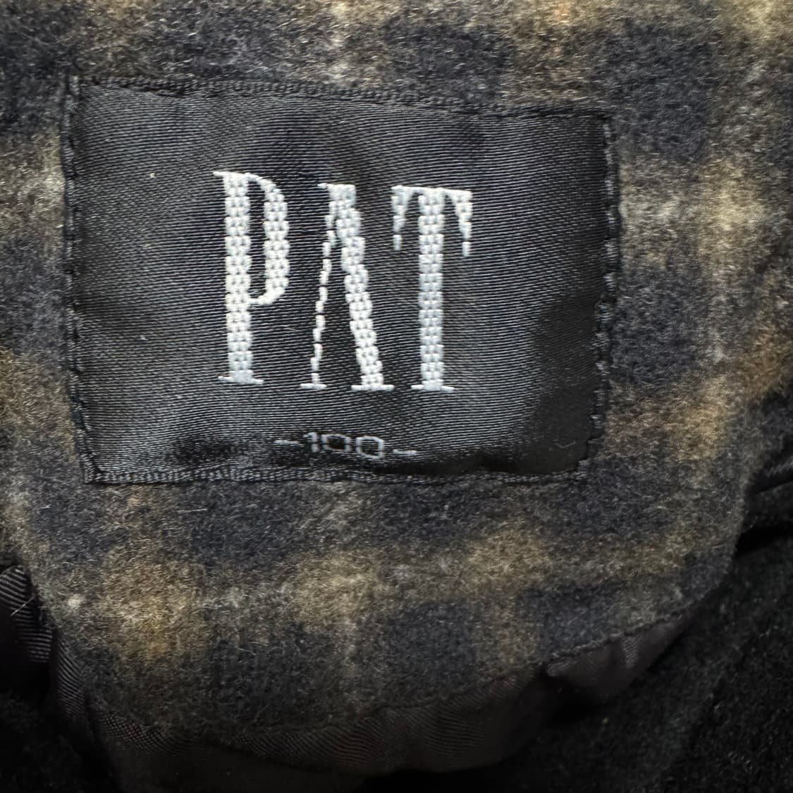 PAT 체크 울 자켓 상품이미지5