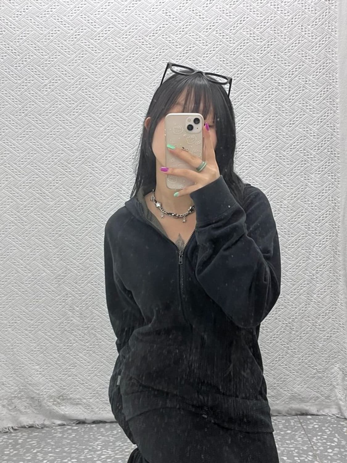 스투시 올드스쿨 베이직 모던 폭닥 후리스 집업 L C07066 상품이미지2