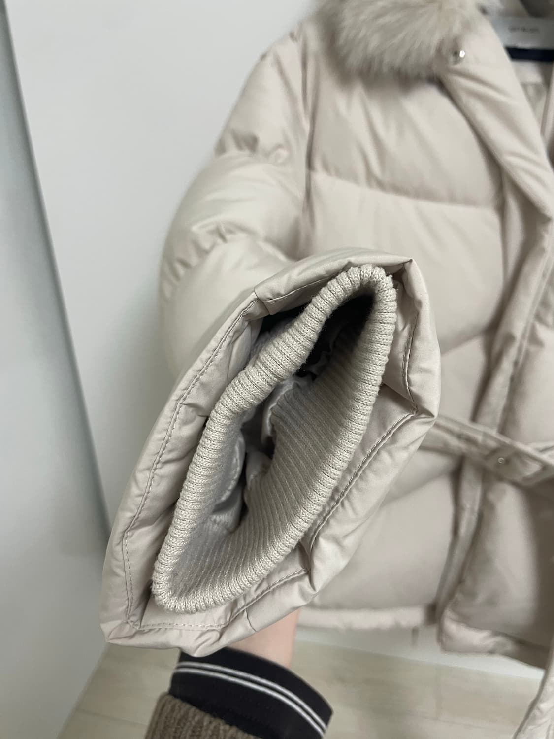 Belted Goose Down NEP4XMA05_91 상품이미지6