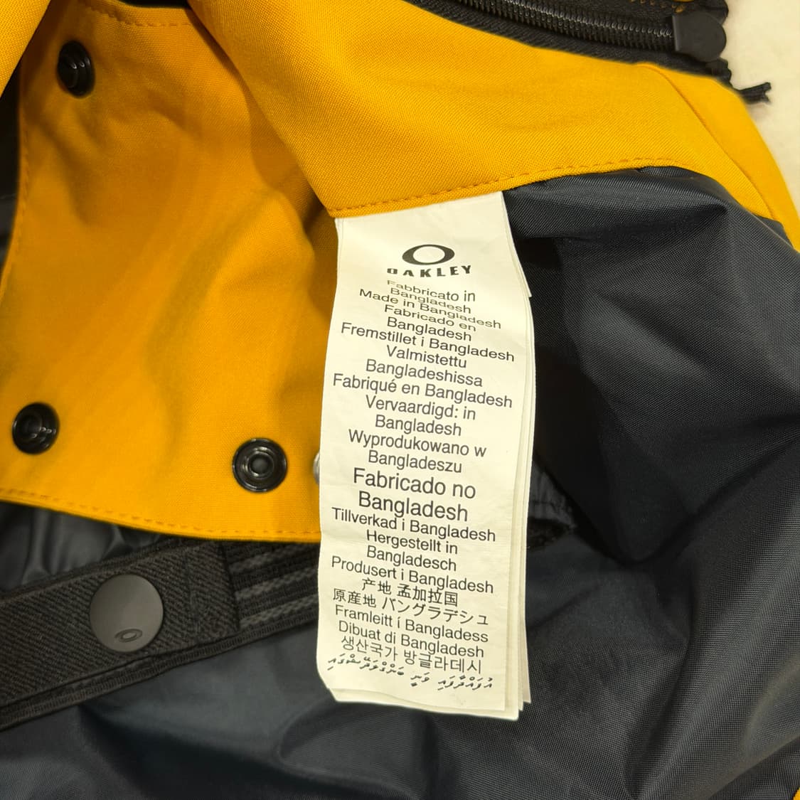 오클리 TNP TBT 인슐레이티드 방한 아노락 자켓 옐로우 M 상품이미지6