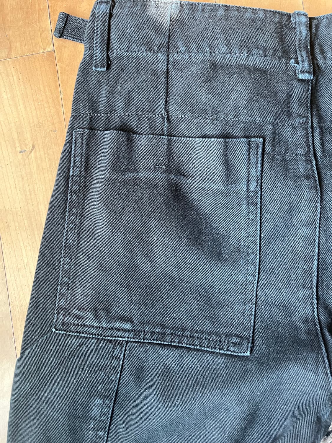 ee garments dyed workpants 블랙 사이즈 s 상품이미지8