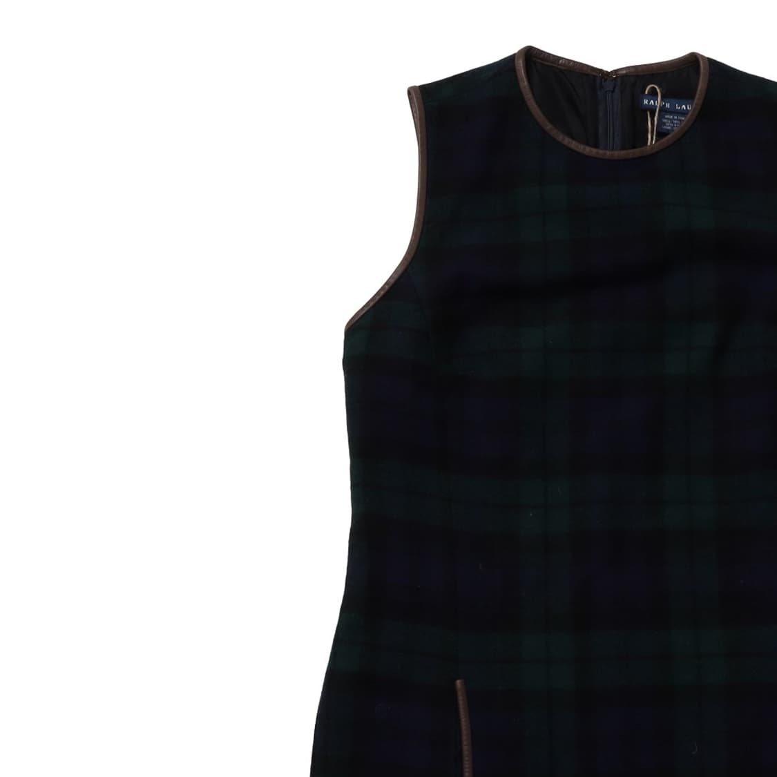 랄프로렌 Ralph Lauren Tartan Check Wool Dres 상품이미지2