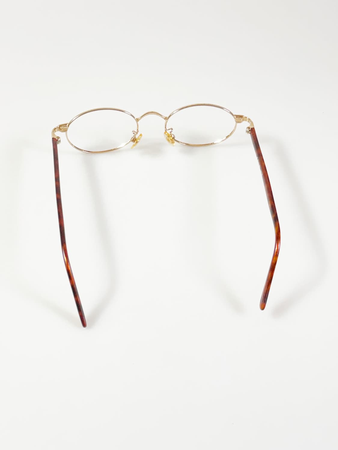PARIS MA 골드 슬림 오벌 프레임 빈티지 안경 상품이미지5