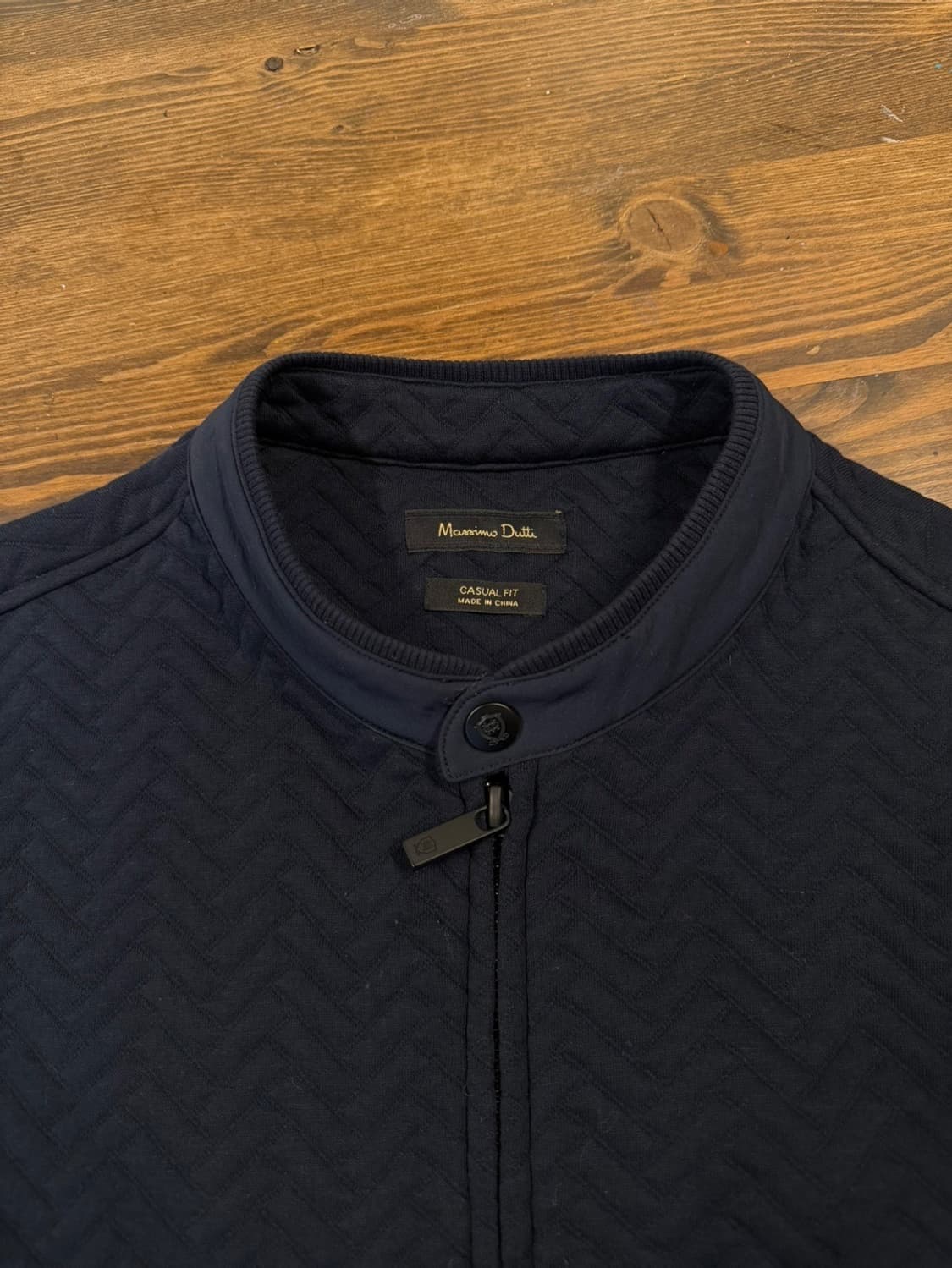 마시모두티 저지 패브릭 싱글 라이더 자켓 100 상품이미지6