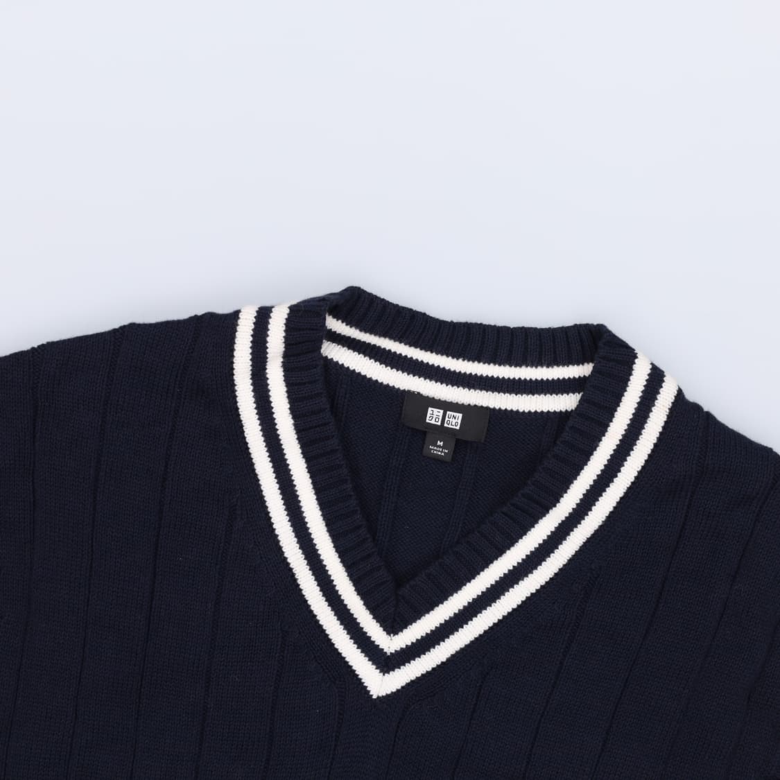 [M] 유니클로 스쿨 니트조끼 베스트 1231H1 상품이미지3