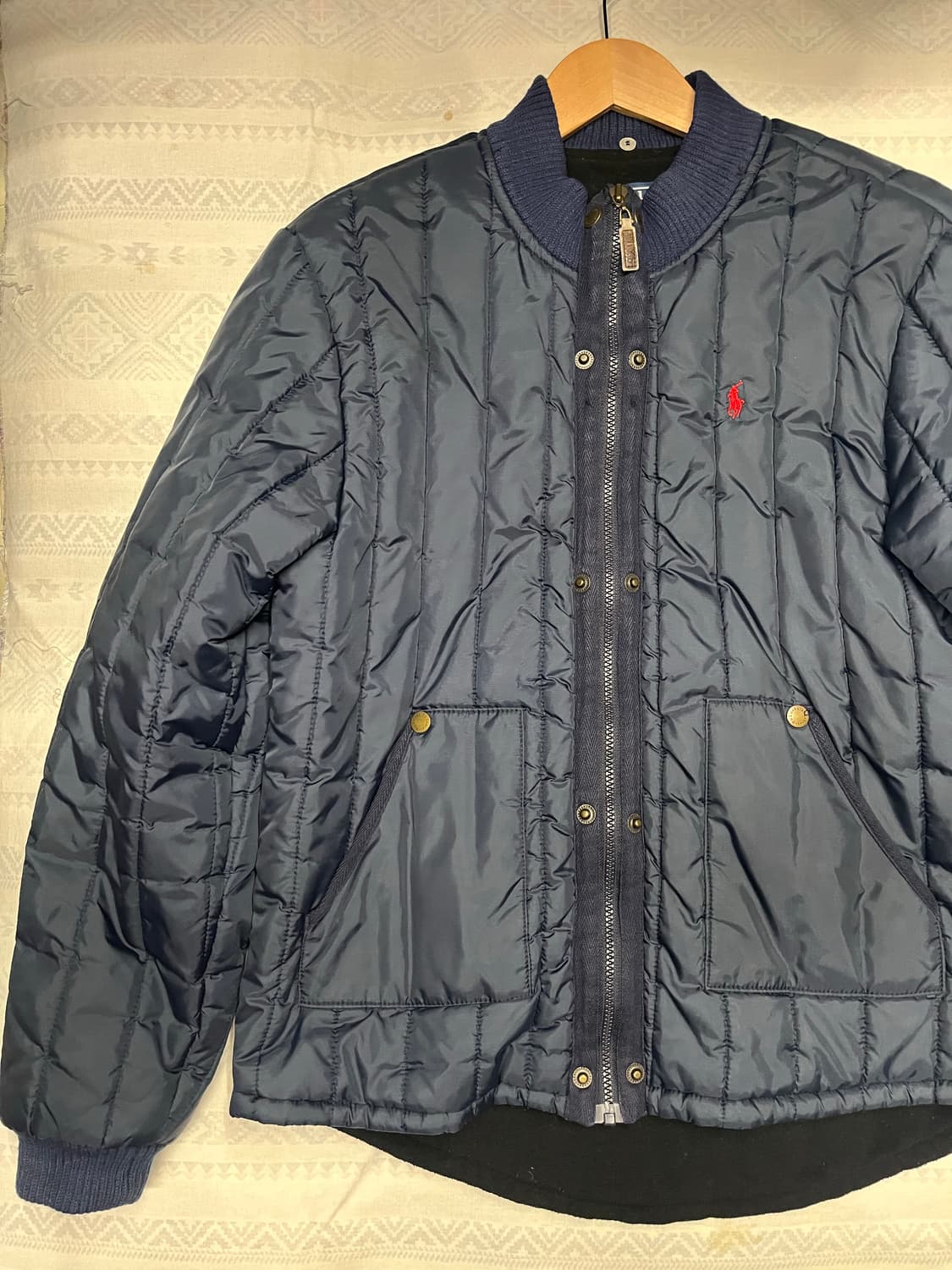 폴로 랄프로렌 네이비 퀼팅 자켓 상품이미지3