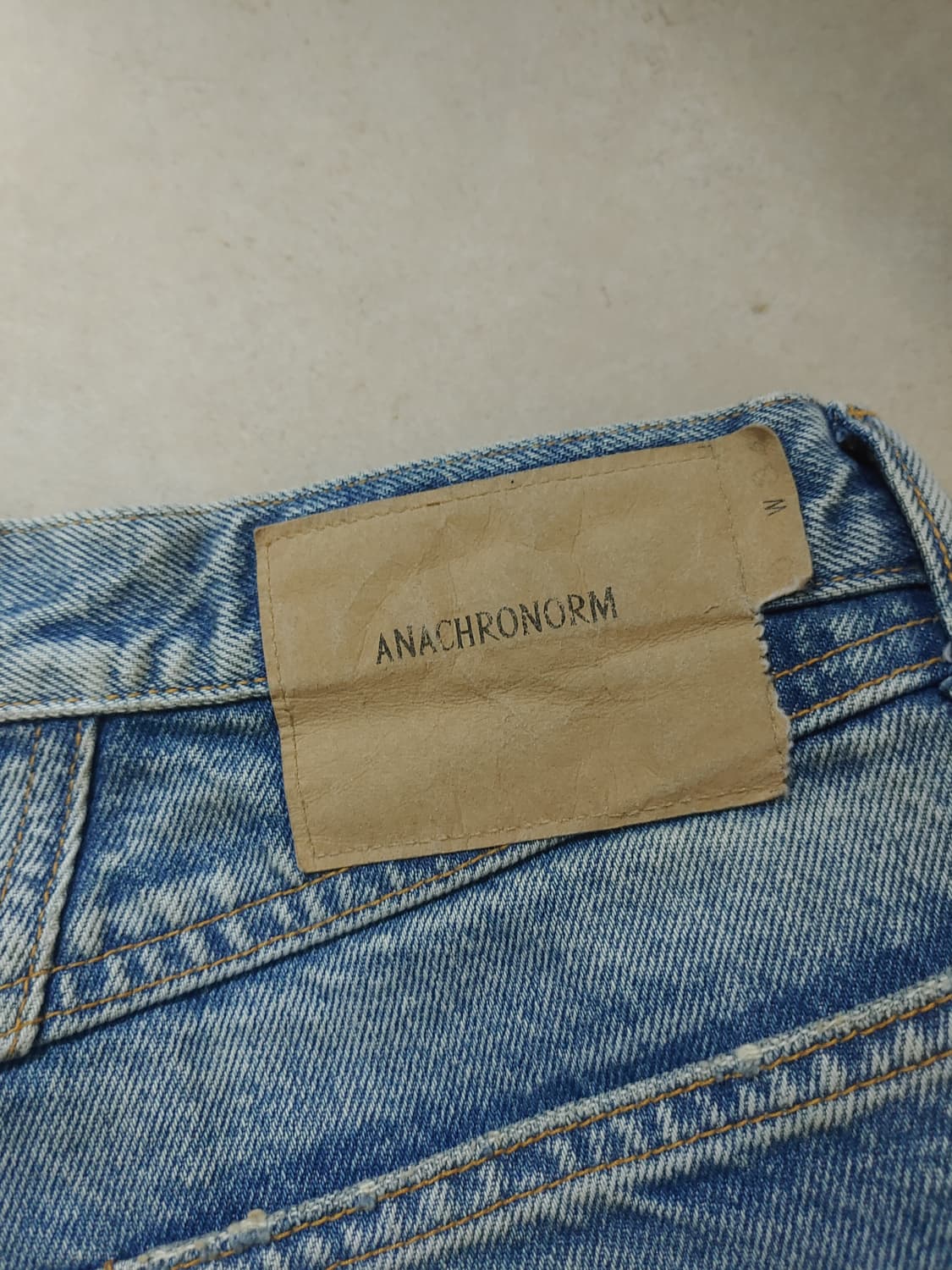 아나크로놈 AN339-R 요크 리메이크데님 상품이미지2