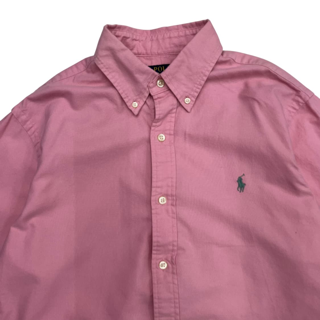 폴로 랄프로렌 말차포니 딸기우유 셔츠 M 상품이미지4