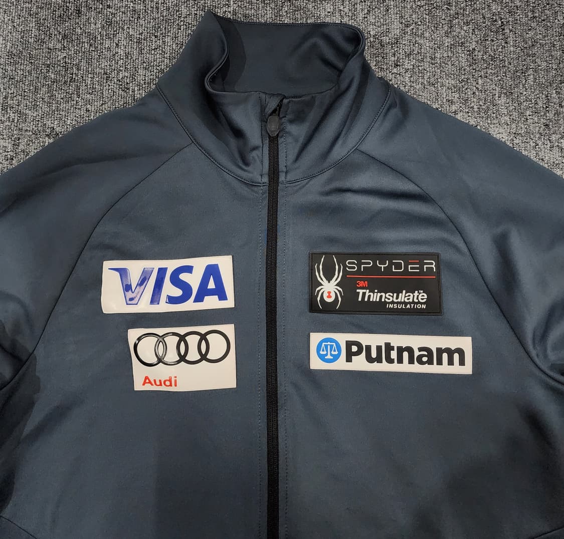 스파이더 US 스키팀 아우디 트랙탑 져지 트랙자켓  L 상품이미지4