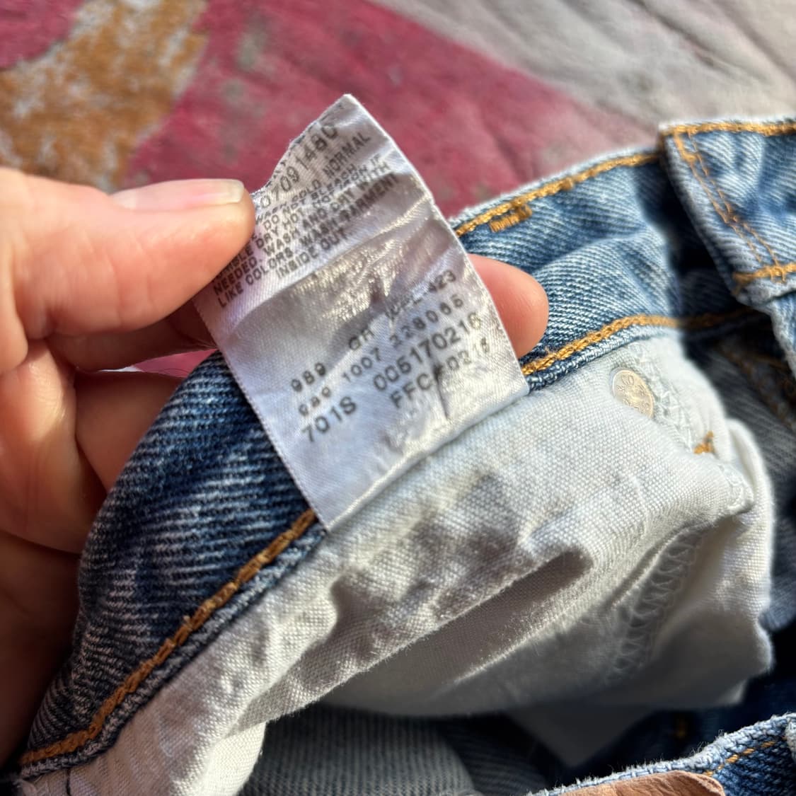 00년대 리바이스 517 부츠컷 리페어 상품이미지10