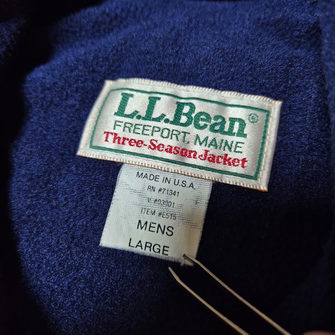 90s 미제 엘엘빈 쓰리시즌 상품이미지3