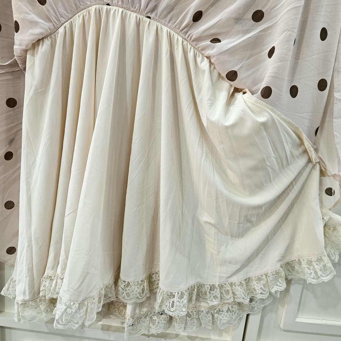 SNIDEL(스나이델) 도트 퍼프 원피스 상품이미지7