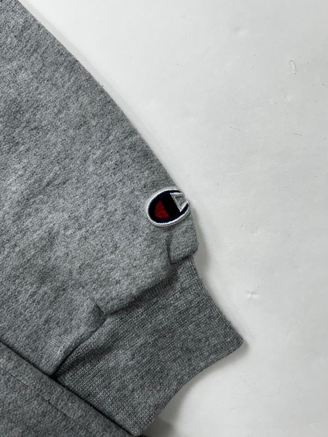 챔피온 어센틱 빅로고 그레이 맨투맨 M 상품이미지7