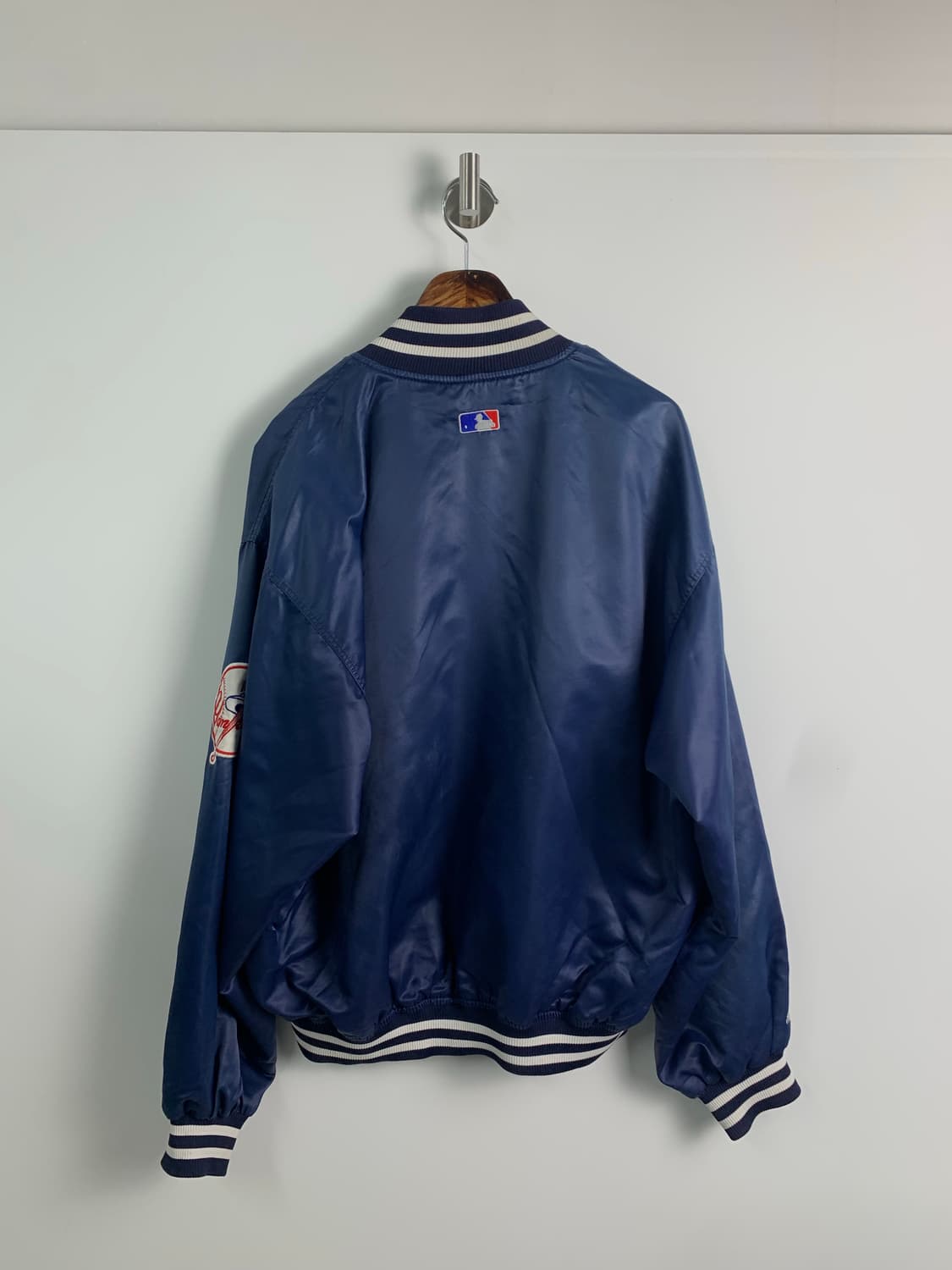 마제스틱 뉴욕양키스 네이비 바시티 자켓 상품이미지3