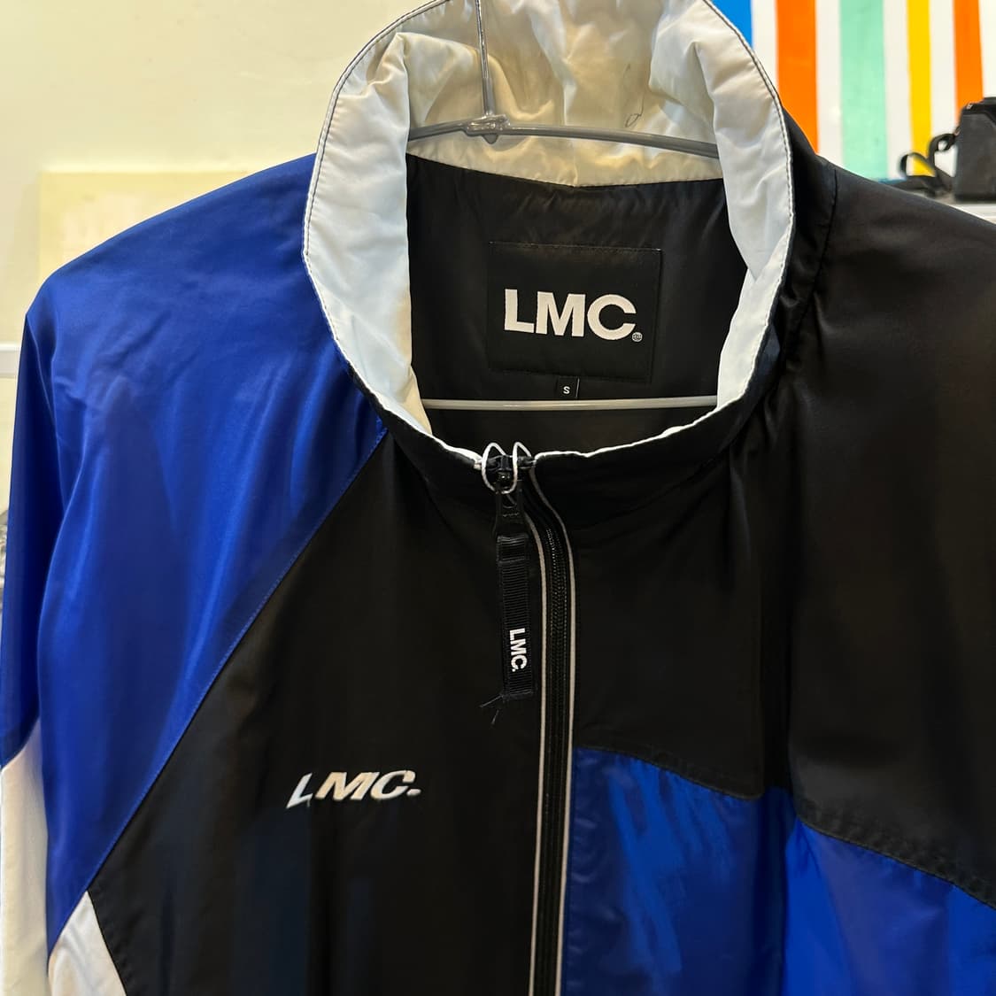 LMC 배색 바람막이 자켓 S 상품이미지3