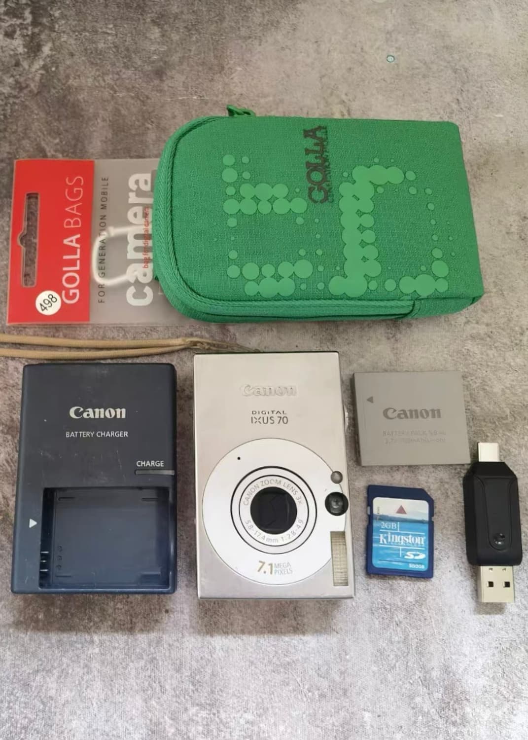 A급)캐논 익서스 70 CANON IXUS 70 빈티지 디지털카메라 디카 상품이미지7