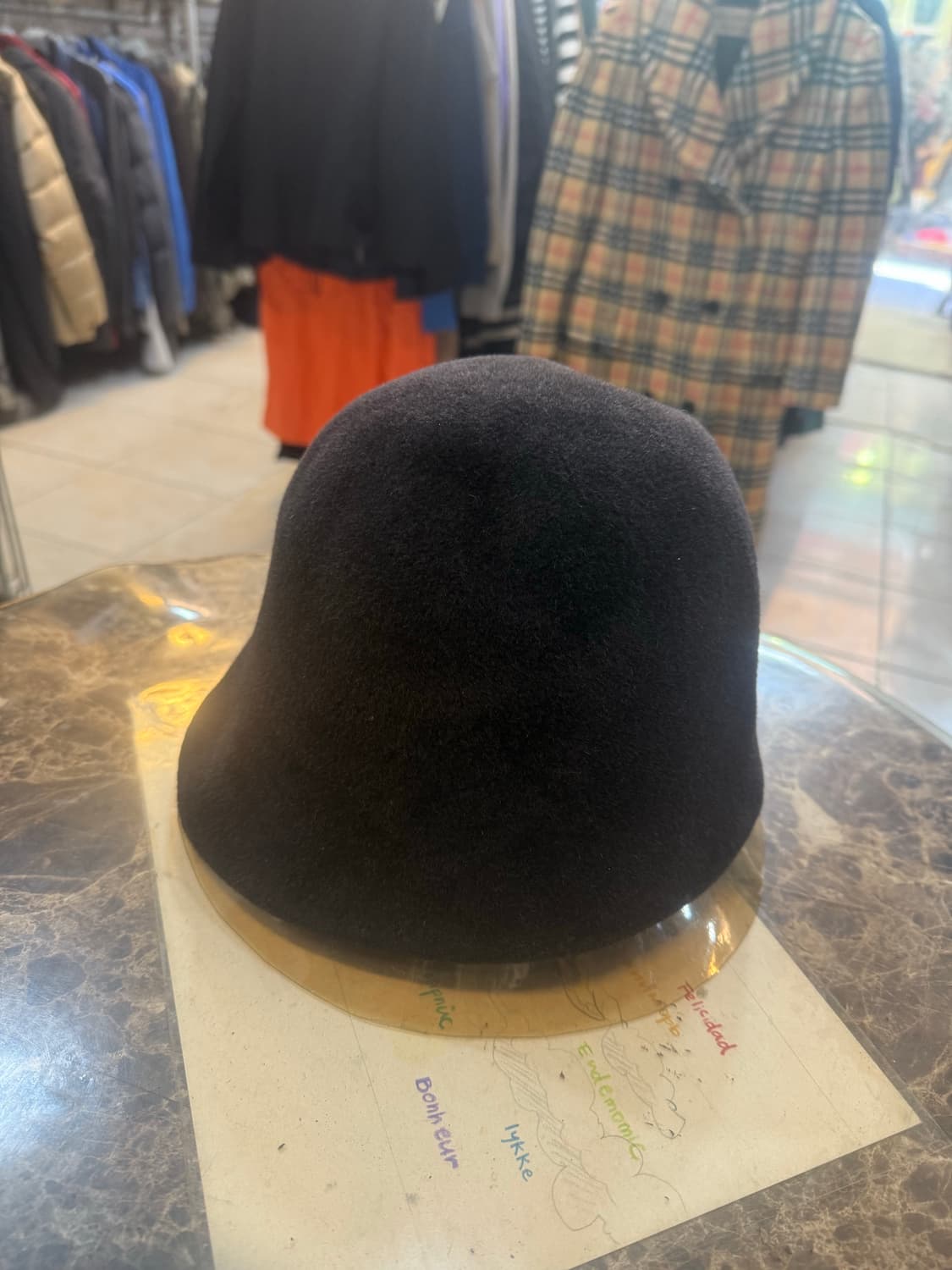 58 정품 보르살리노 클로슈 모자 팝니다 상품이미지3