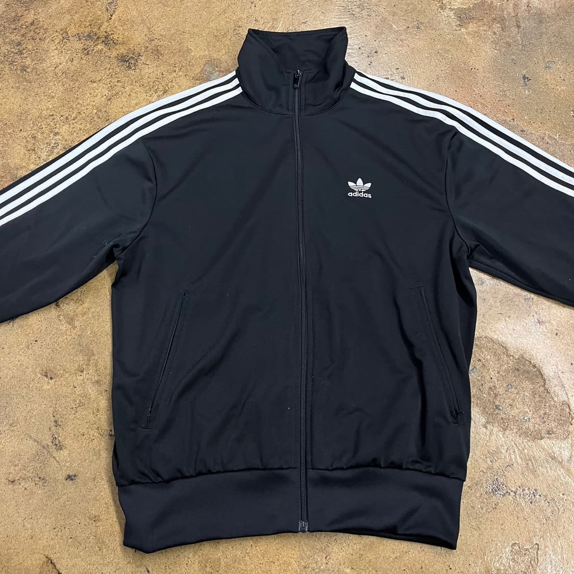 [정품/M] 아디다스 파이어버드 트랙탑 져지 블랙 b18 상품이미지3