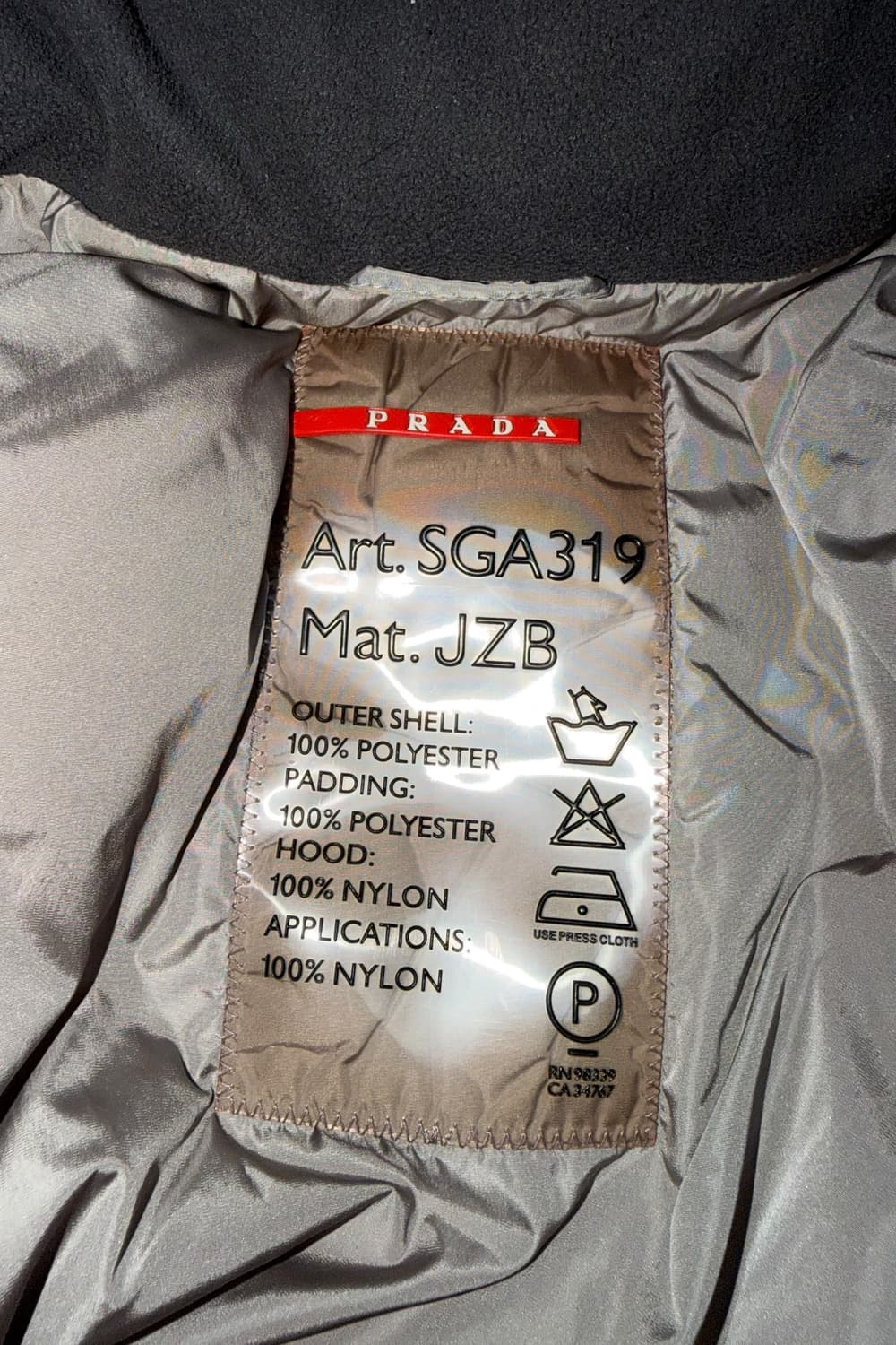 프라다 2000s 고어텍스 스포츠 파카 상품이미지9