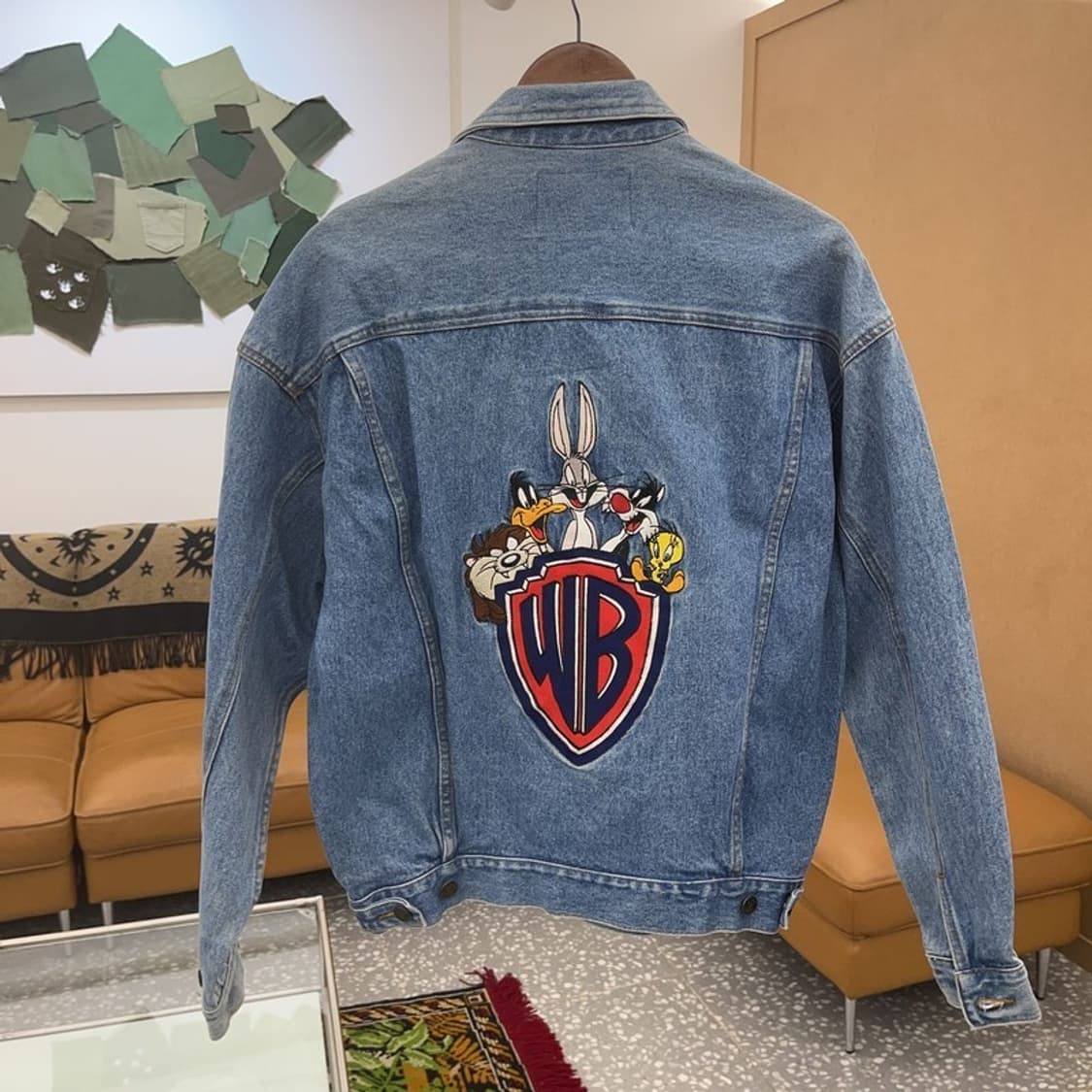 빈티지 위너브로스 루니튠즈 데님 청자켓 105 C06277 상품이미지3