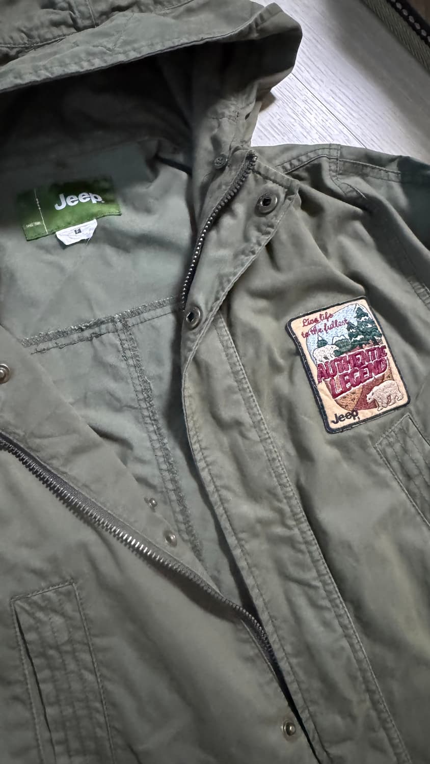 빈티지 Jeep 야상 자켓 판매 상품이미지4