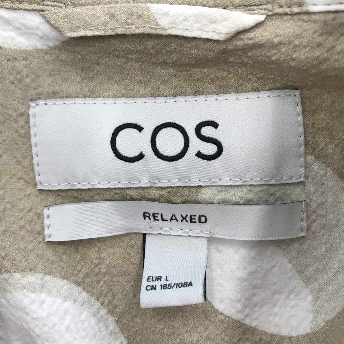 COS 코스 도트 오버 반팔셔츠 [L] 상품이미지4