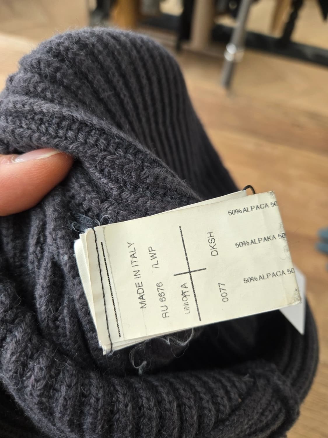 릭오웬스 비니 상품이미지2