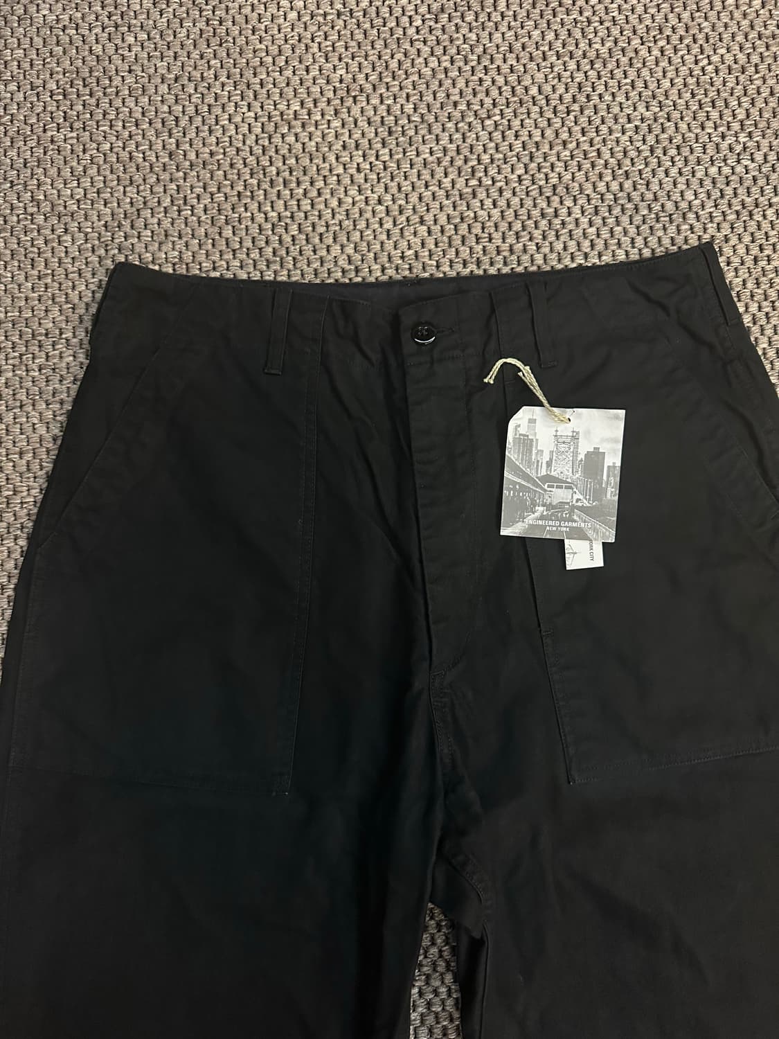 엔지니어드가먼츠 퍼티그팬츠 블랙 m사이즈 상품이미지5