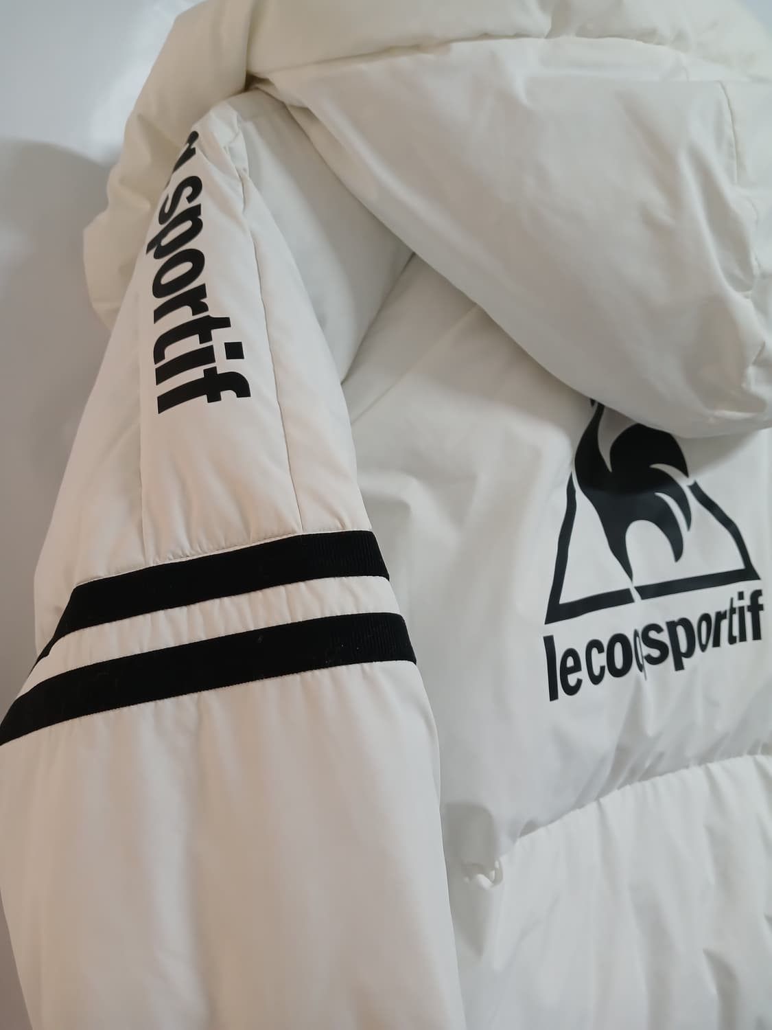 (105)르꼬끄 남녀공용 선데이 하프 구스다운 화이트 상품이미지6