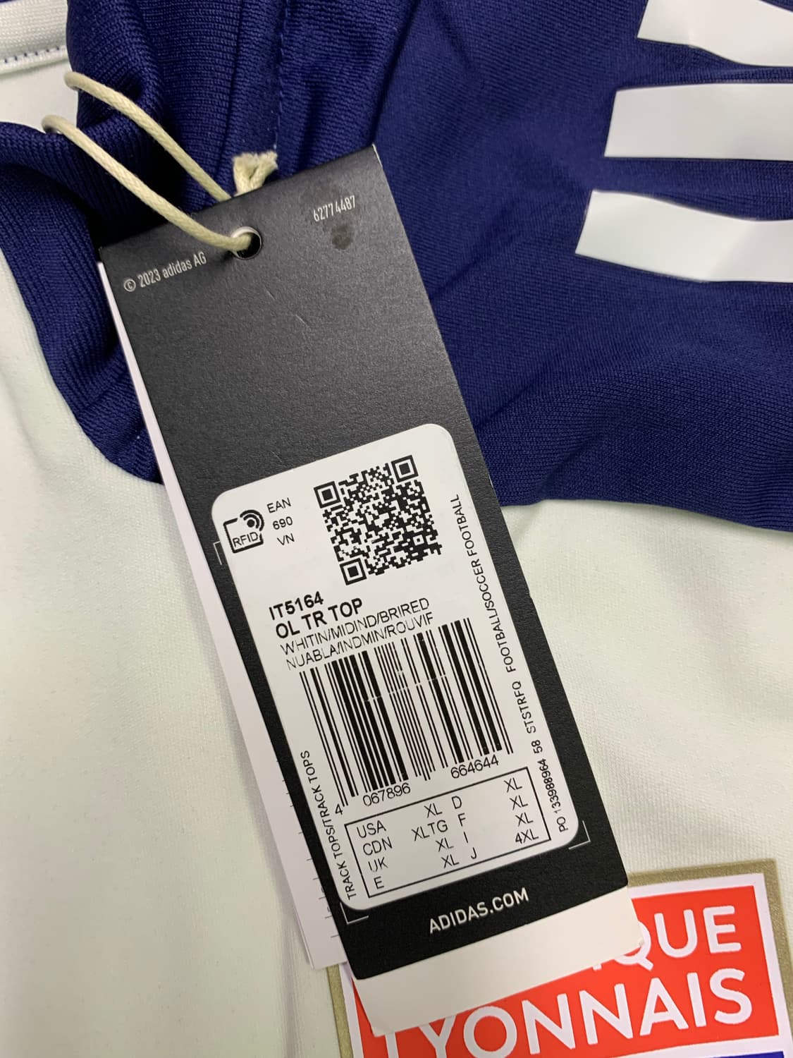 🧧추석할인🧧 리옹 반집업 트레이닝탑 XL 상품이미지9