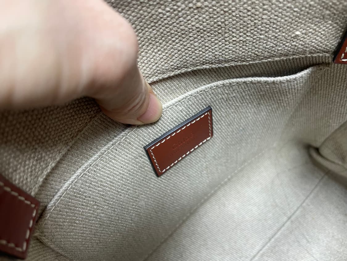 끌로에 우디백 스몰 스트랩 토트백 상품이미지9