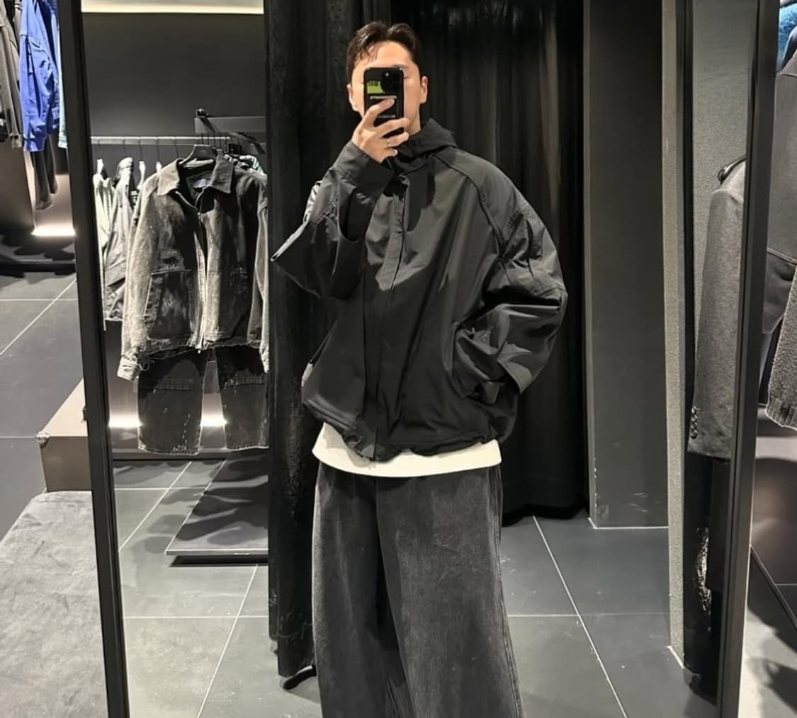 JUUN.J 준지 24ss 폴리 후드 쉘파카 상품이미지1