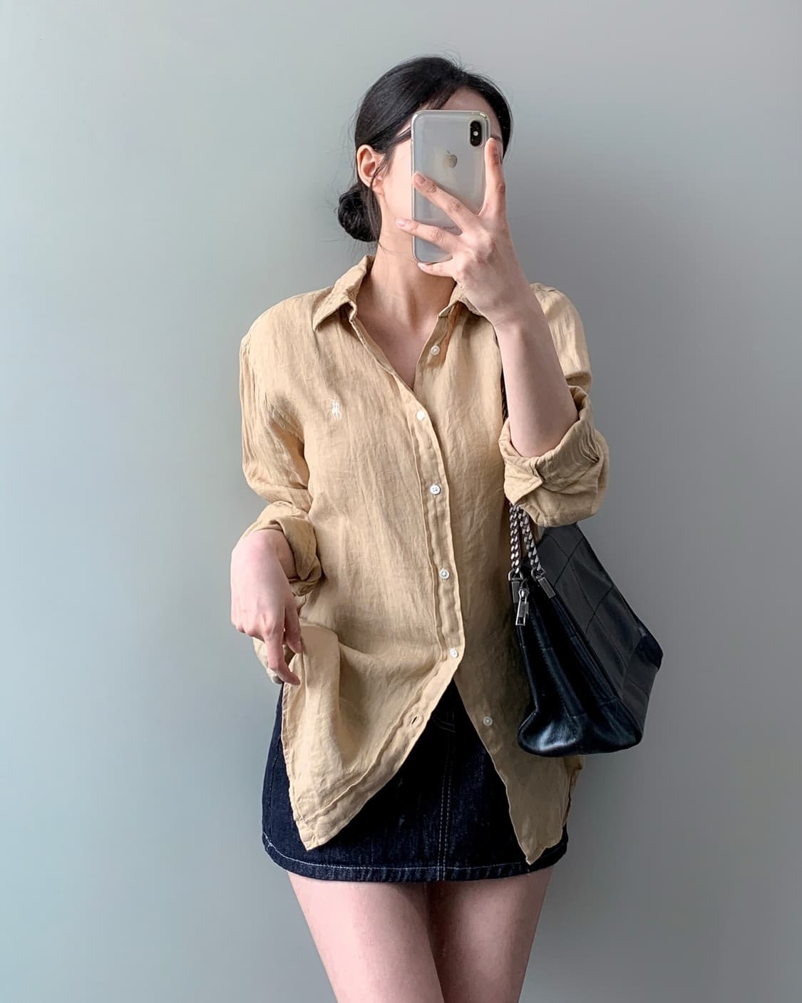폴로 린넨 셔츠  상품이미지2