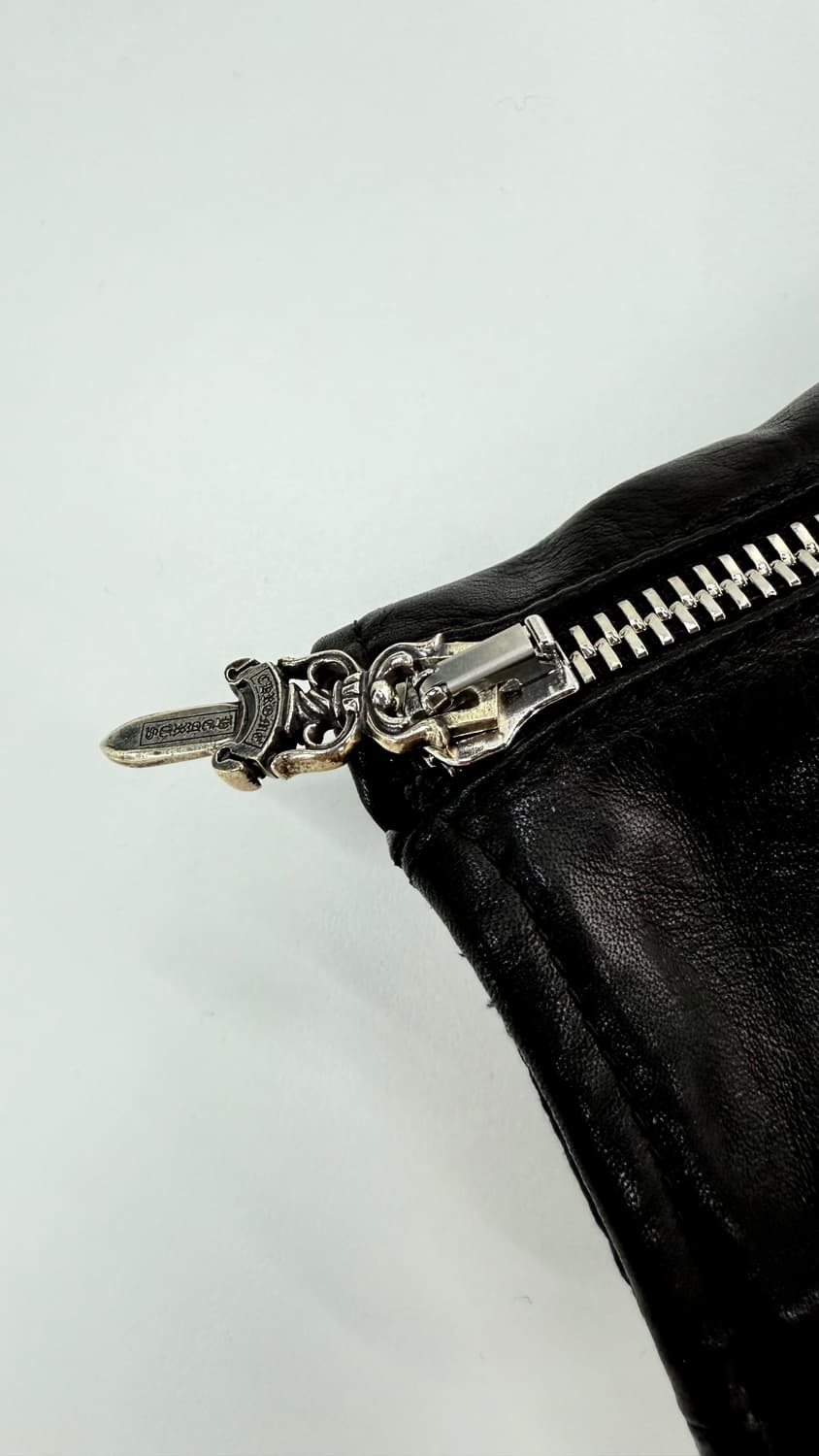 크롬하츠 Chrome Hearts 가죽 레더 Leather 자켓 상품이미지4