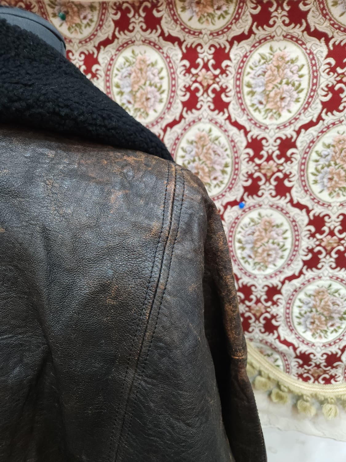 줄리앙 어드벤처 90s 가죽 항공 봄버 자켓

 상품이미지7