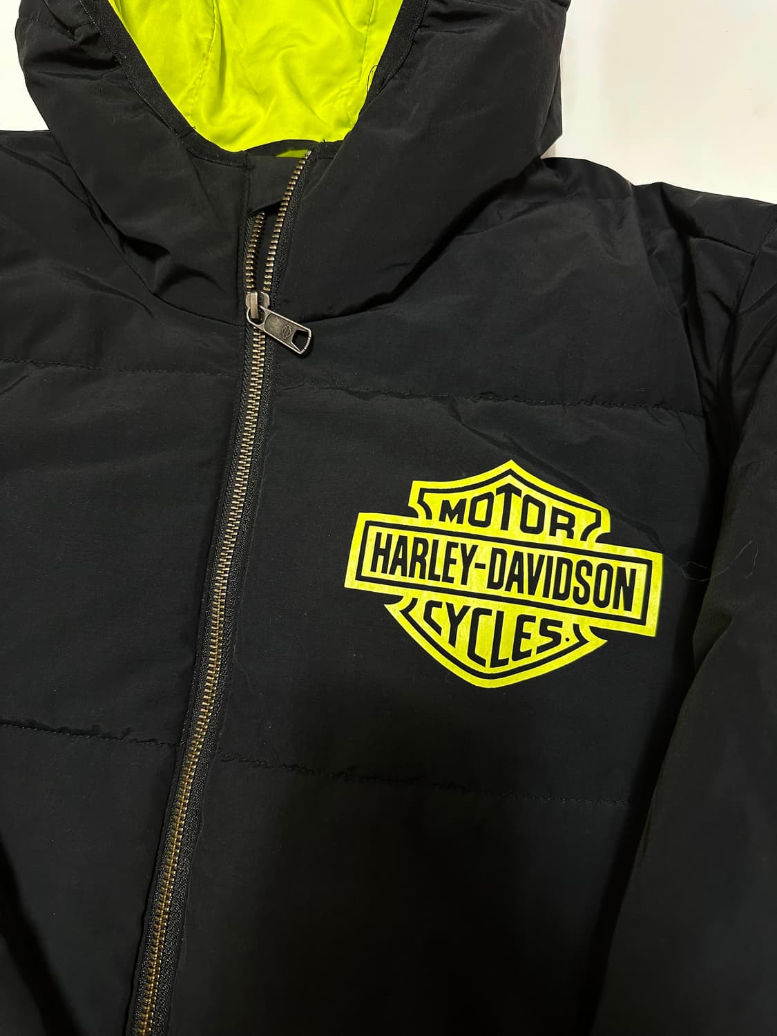 할리데이비슨 블랙 푸퍼 패딩 상품이미지4