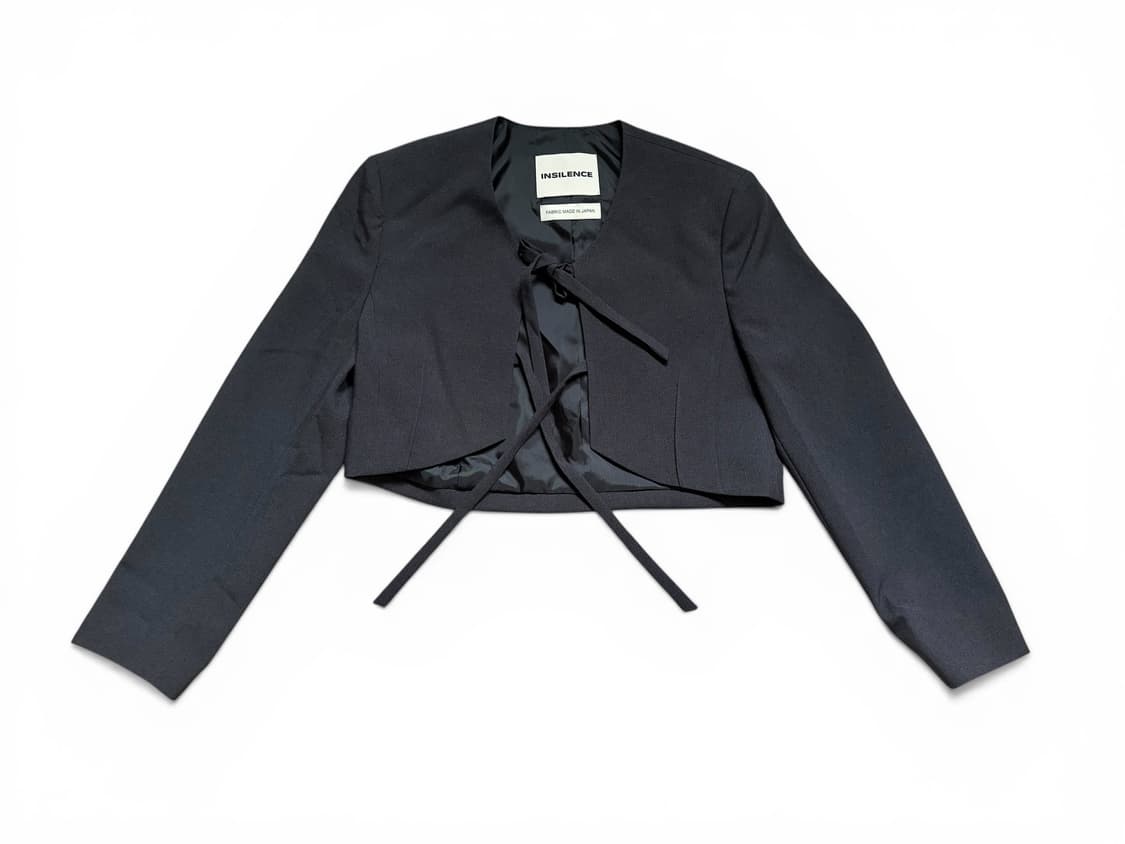 인사일런스 쇼트 라이트 자켓 CHARCOAL 상품이미지5