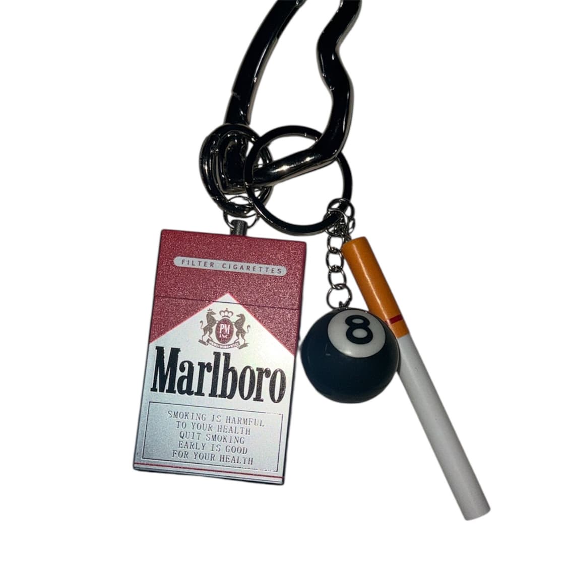 🚬💨말보로 담배꽁초 보관 키링  상품이미지3