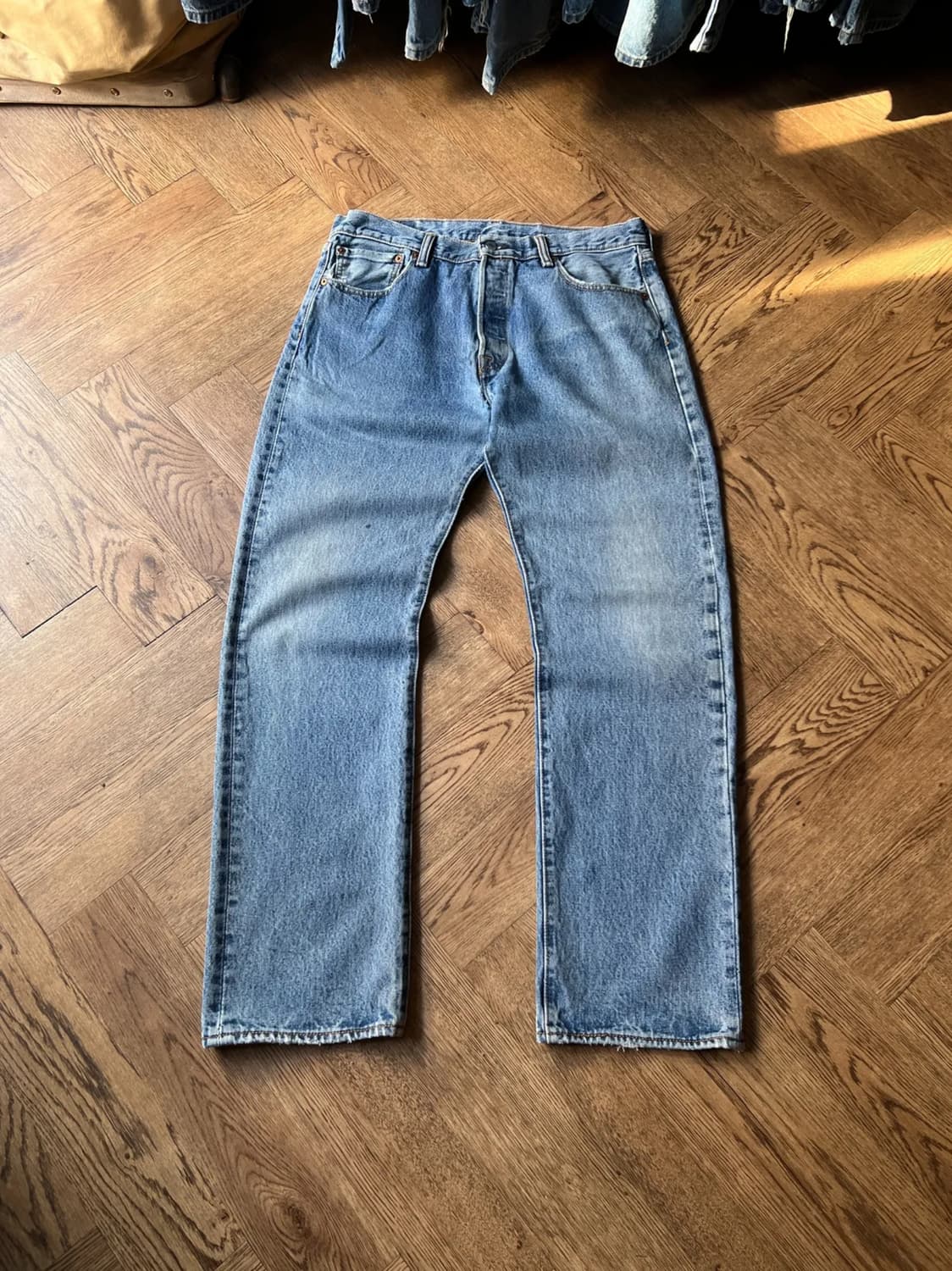 [34]00's 리바이스 501 빈티지 워싱 데님 팬츠 상품이미지1