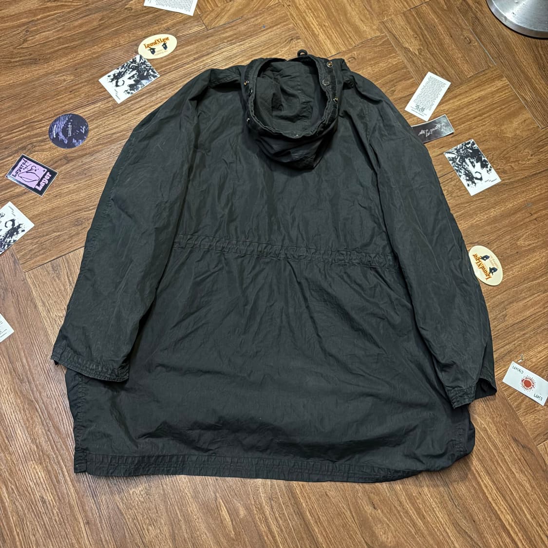 90S CP COMPANY M51 오버사이즈드 파카 블랙 상품이미지7