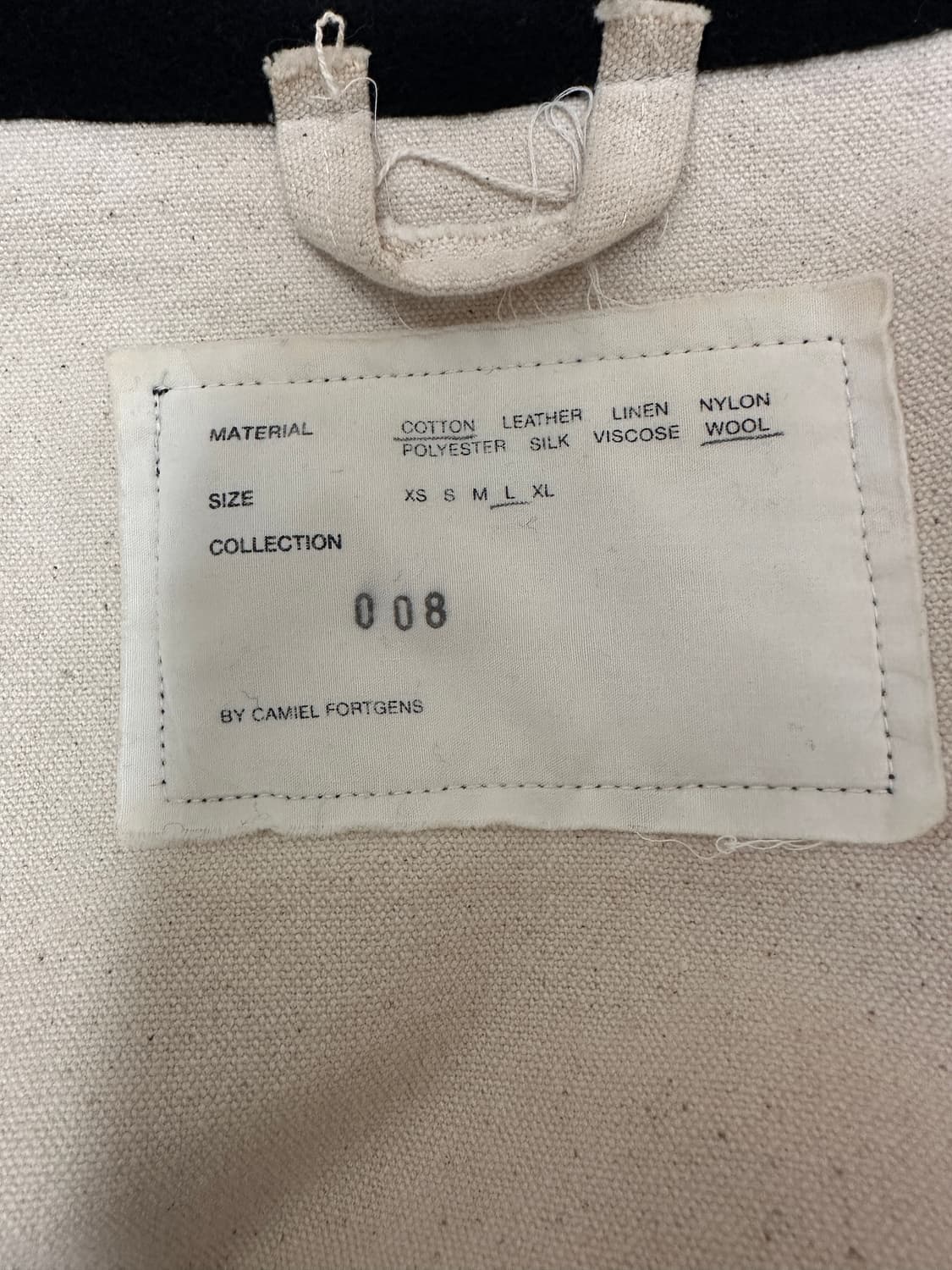 카미엘 포트젠스 쇼츠 드레스 코트 L 상품이미지8