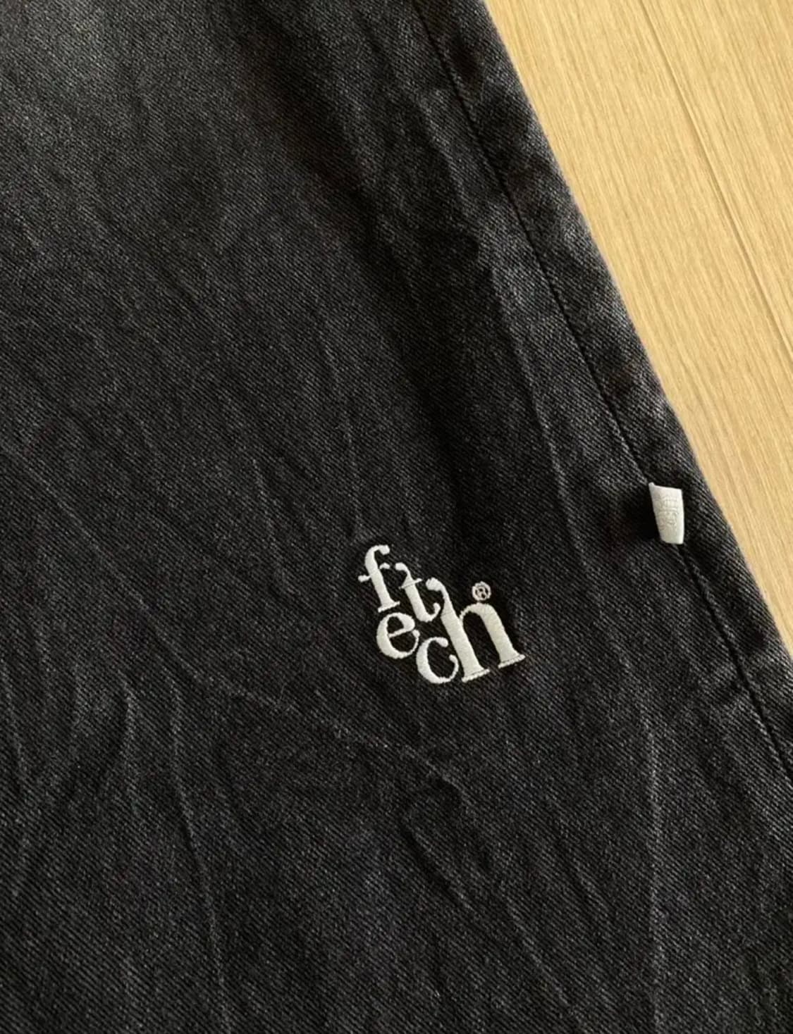 [M] 페치선데이 fetch 흑청 스트레이트 데님 상품이미지2