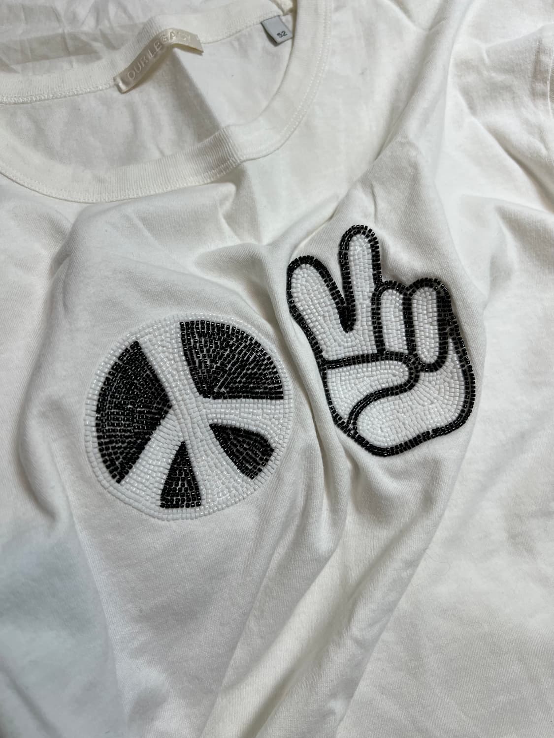 아워레가시 비이커 콜라보 반팔티 상품이미지2