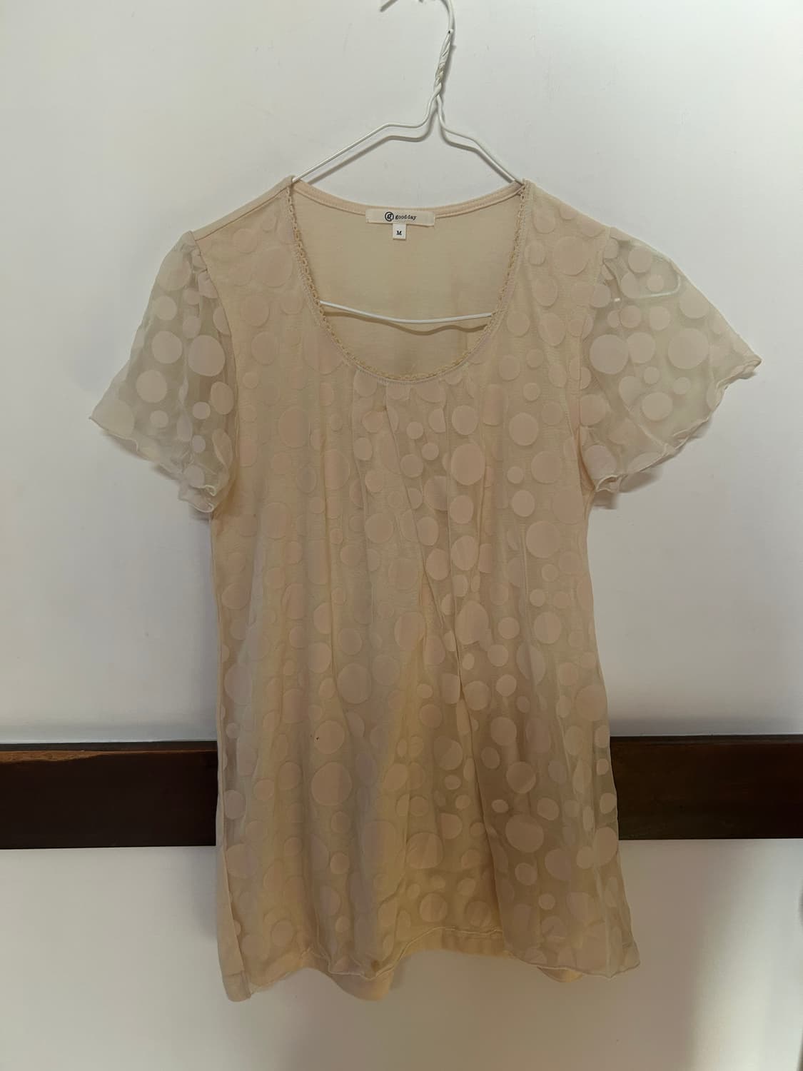 땡땡이 블라우스  상품이미지1