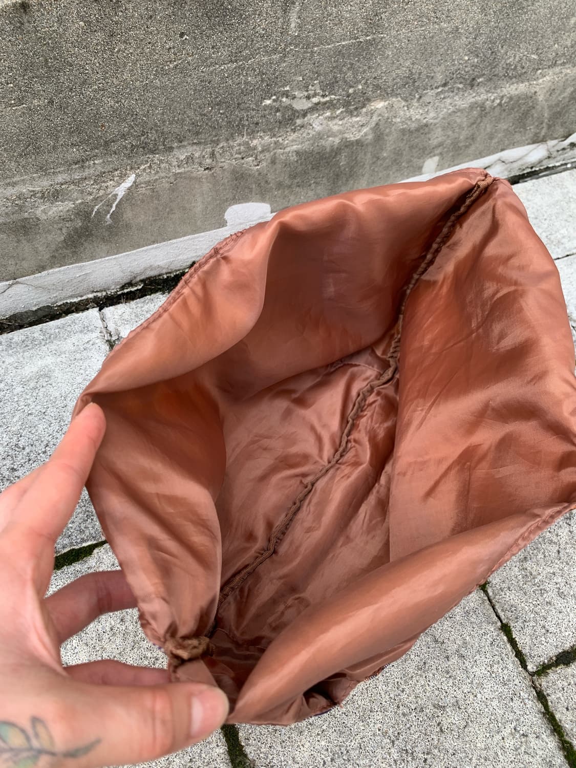 (빈티지)Bape 베이프 베이비 마일로 체크 토트백 상품이미지4