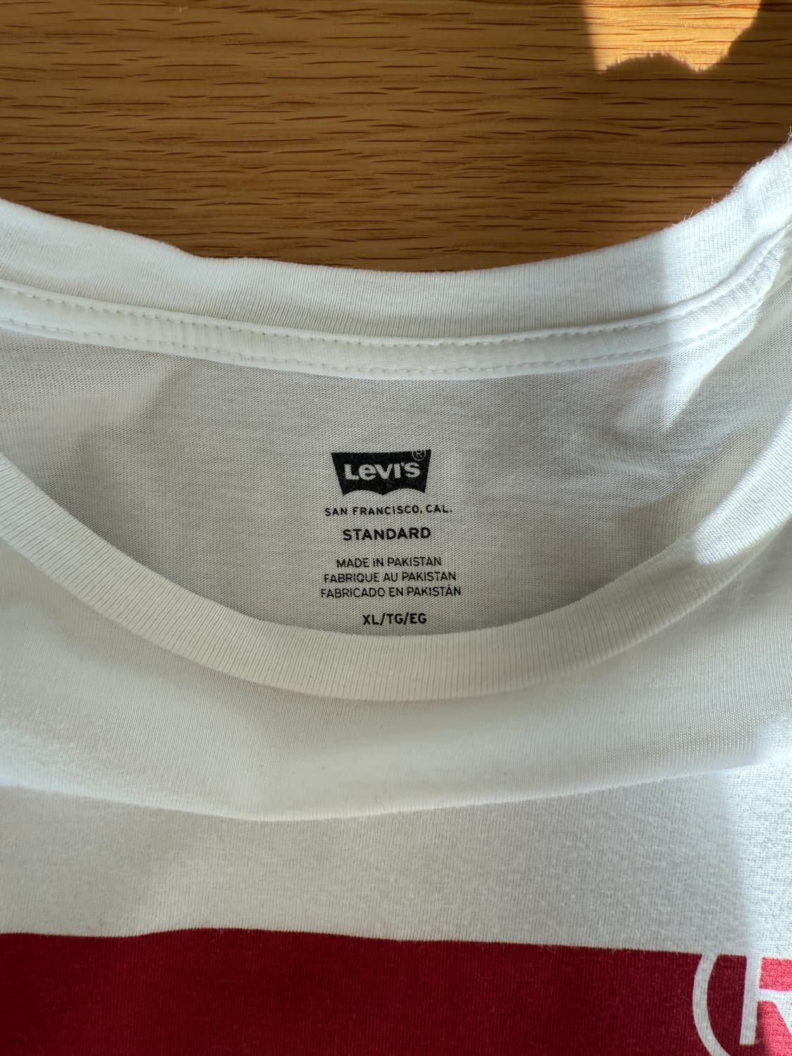리바이스(Levi's) 로고 반팔 티셔츠 상품이미지5