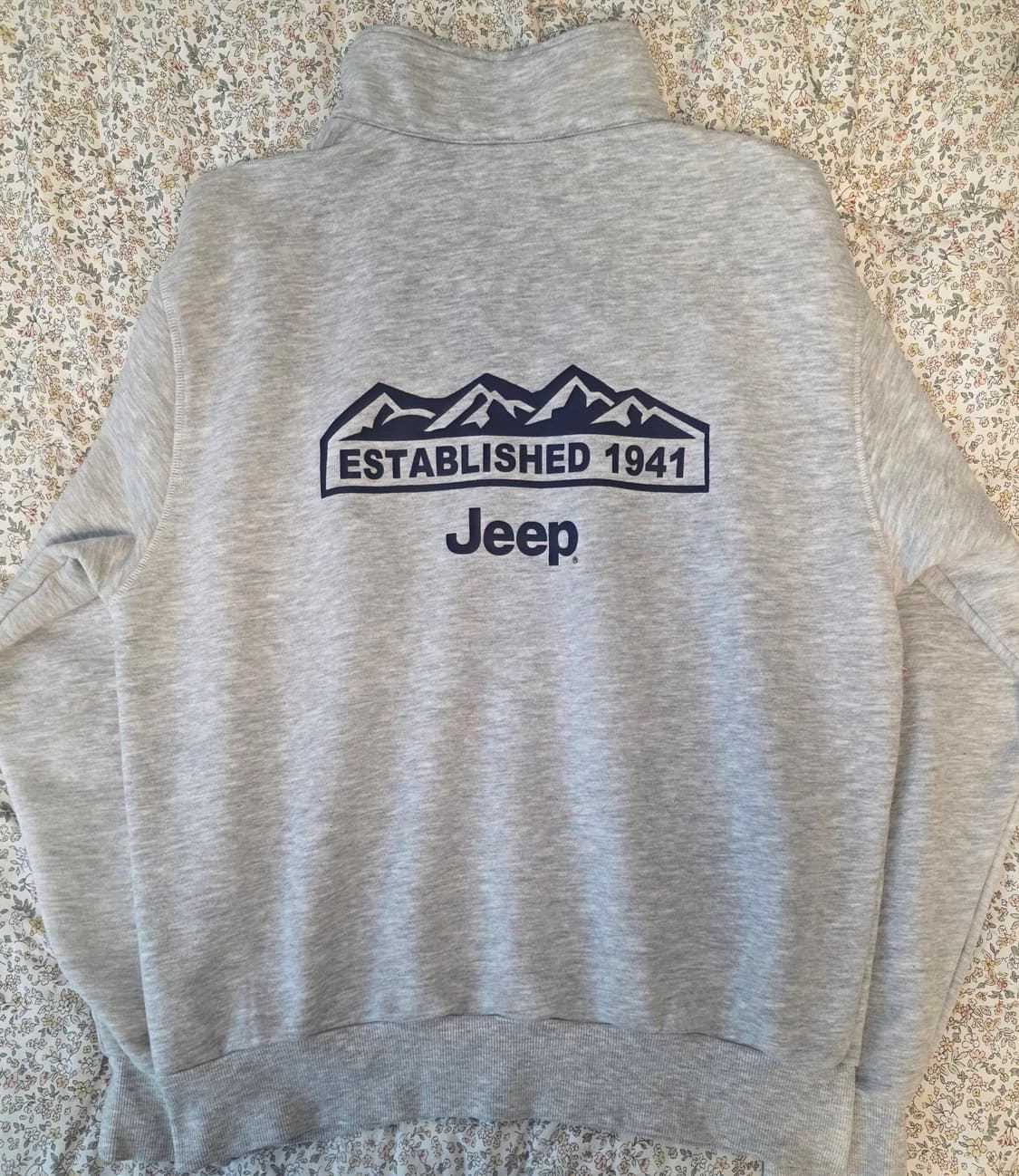 Jeep  반집업 롱슬리브 라이트 그레이 셔츠 (95~100) 상품이미지5