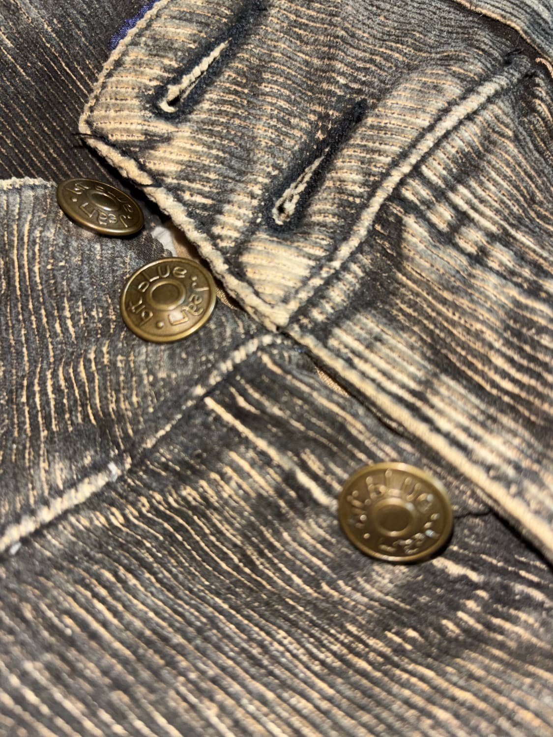 bit blue 빈티지 골덴 카고 미니스커트 상품이미지3