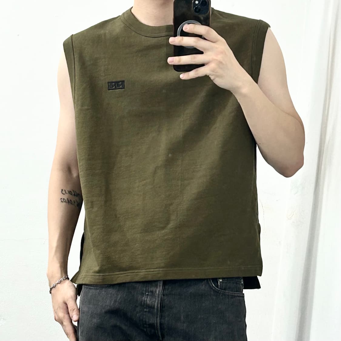 넘버나인 음표 슬리브리스 상품이미지2