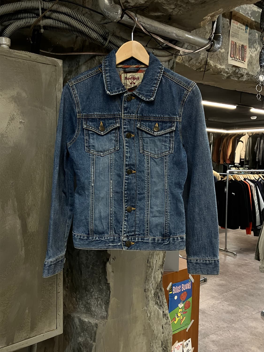 빈티지 데님 자켓 블루 S  #csz2913 상품이미지1